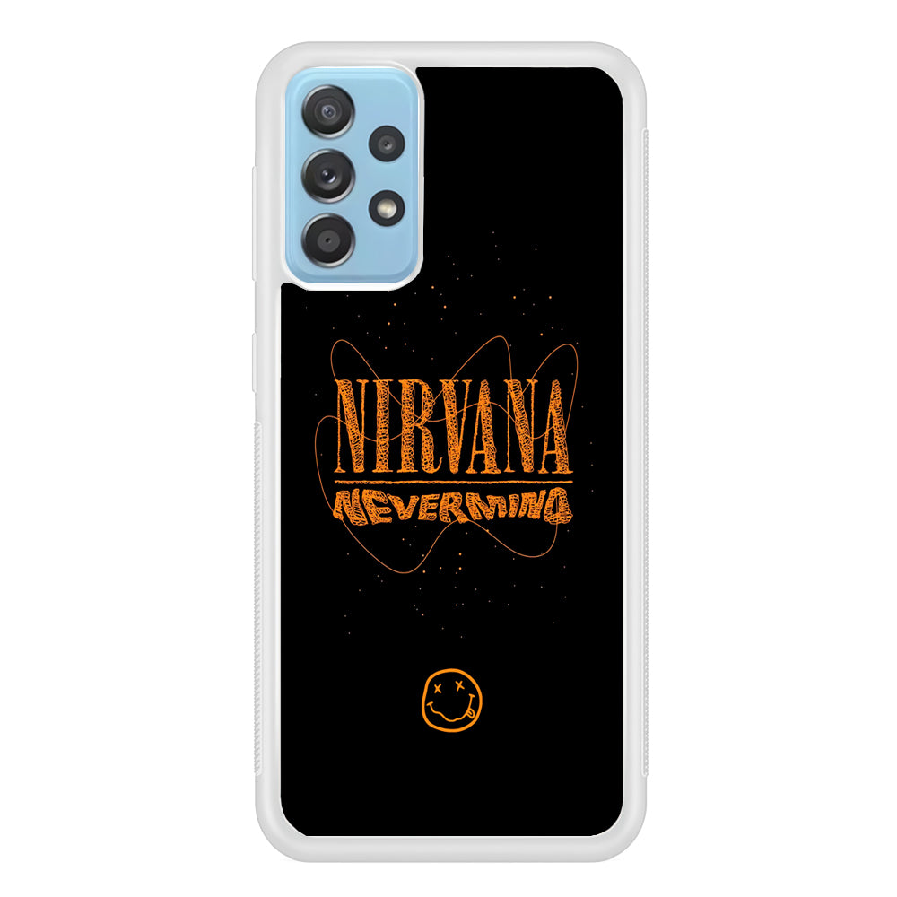 Nirvana on Nevermind Samsung Galaxy A52 Case
