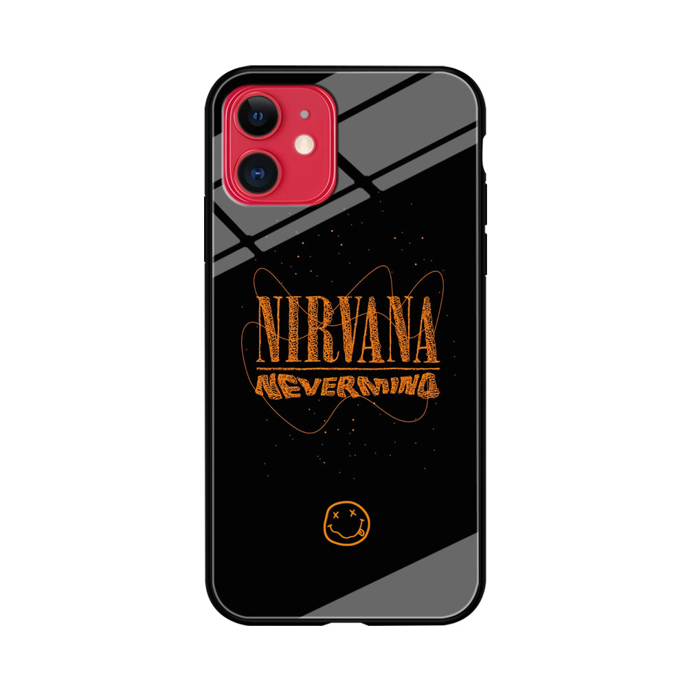 Nirvana on Nevermind iPhone 11 Case Tempered Glass Case