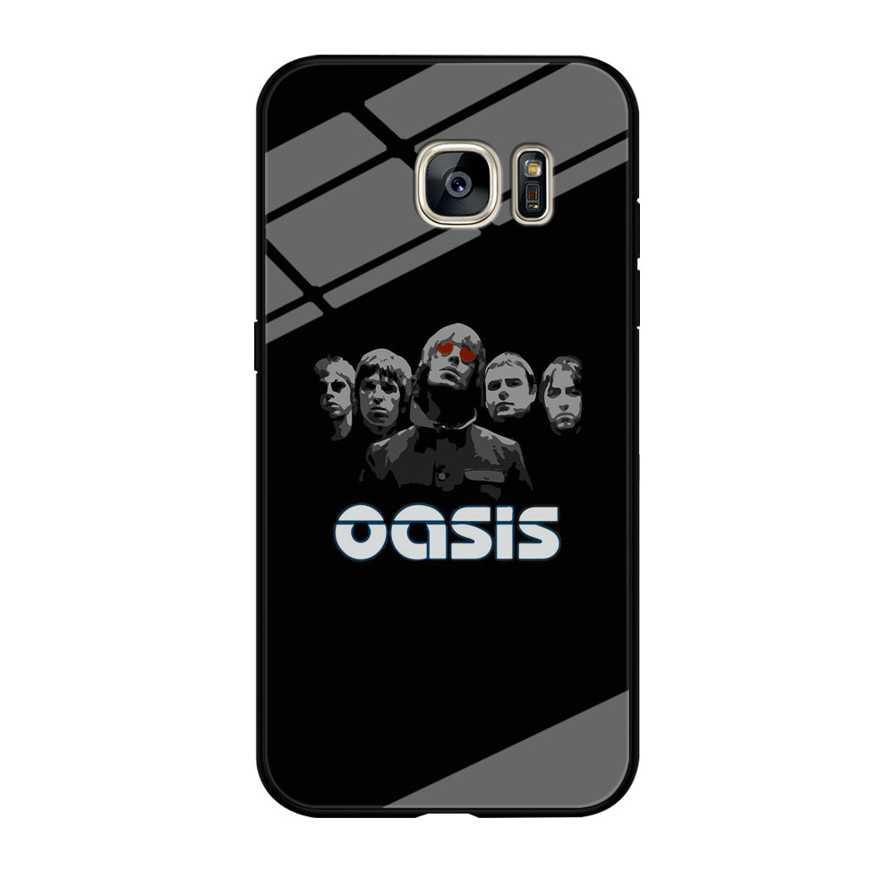 OASIS Samsung Galaxy S7 Case Tempered Glass Case