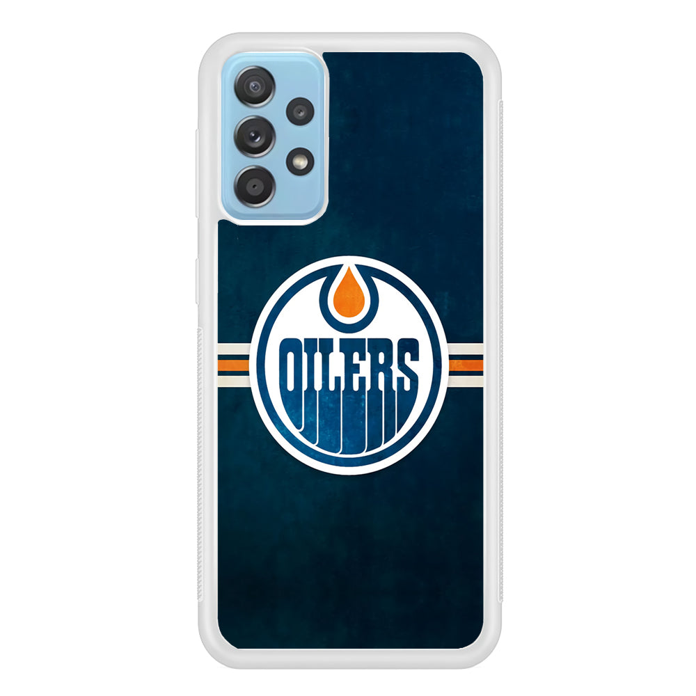Oilers NHL Team Samsung Galaxy A52 Case