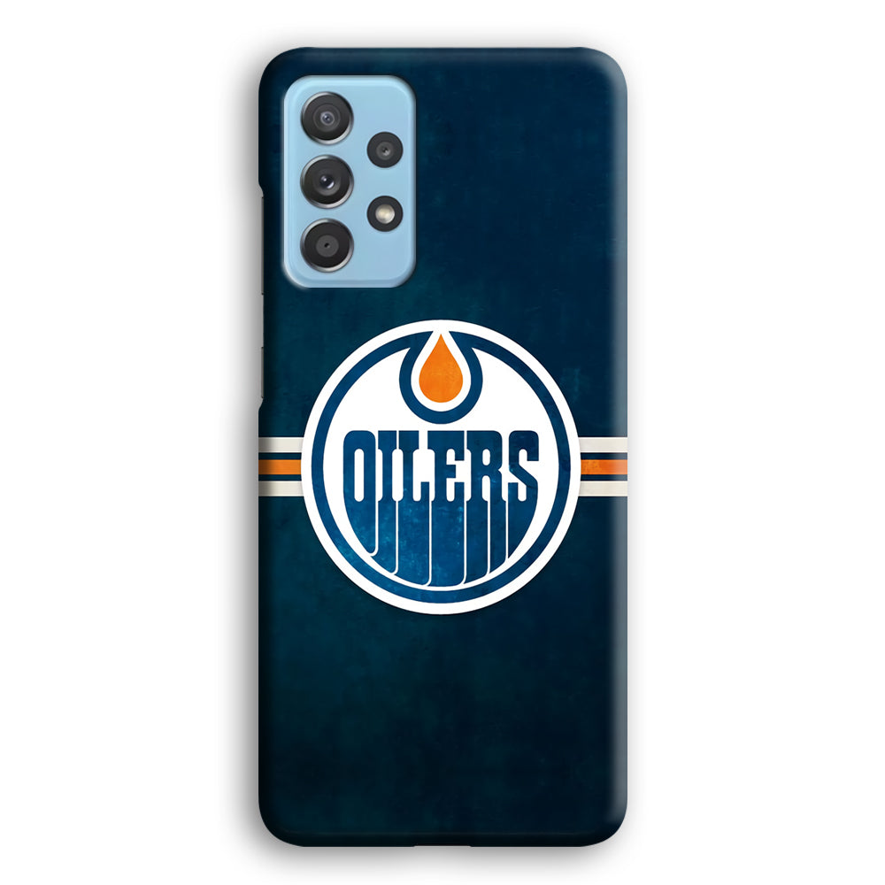 Oilers NHL Team Samsung Galaxy A52 Case
