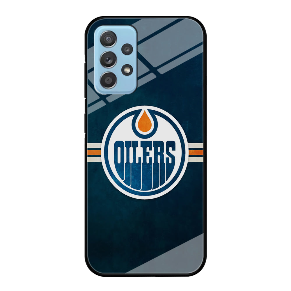 Oilers NHL Team Samsung Galaxy A52 Case