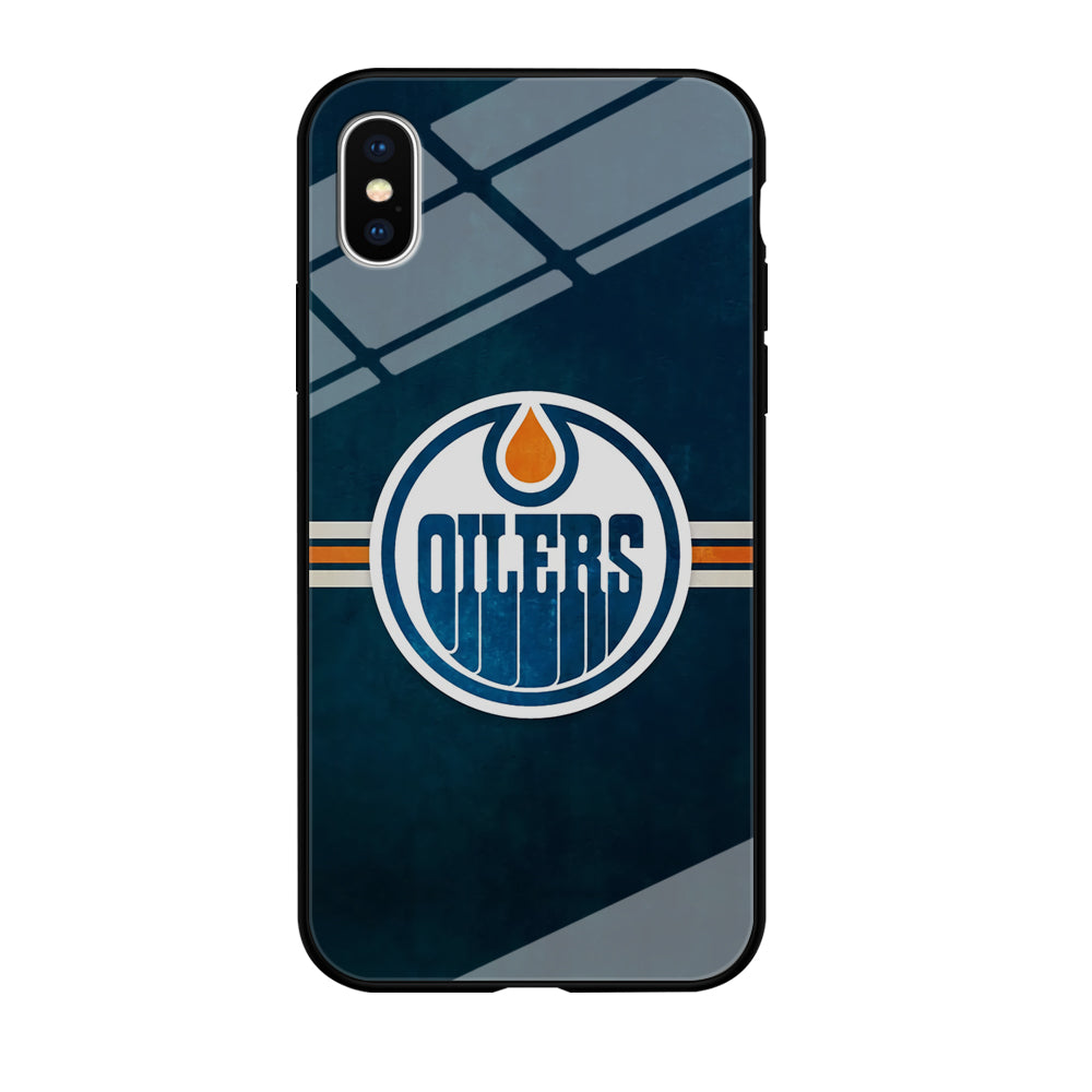 Oilers NHL Team iPhone XS MAX Case