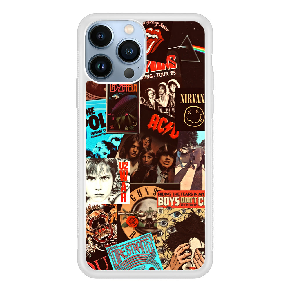 Old Poster of Rock's iPhone 13 Pro Case