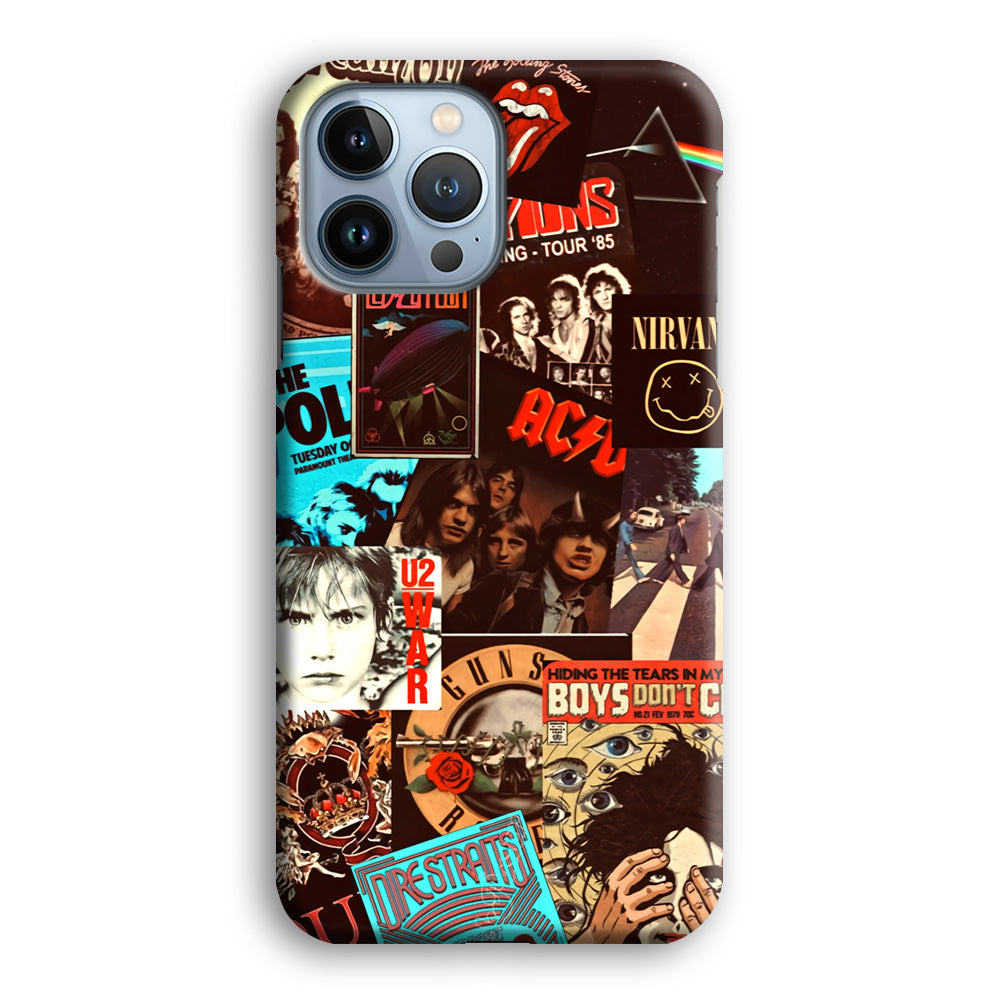 Old Poster of Rock's iPhone 13 Pro Case