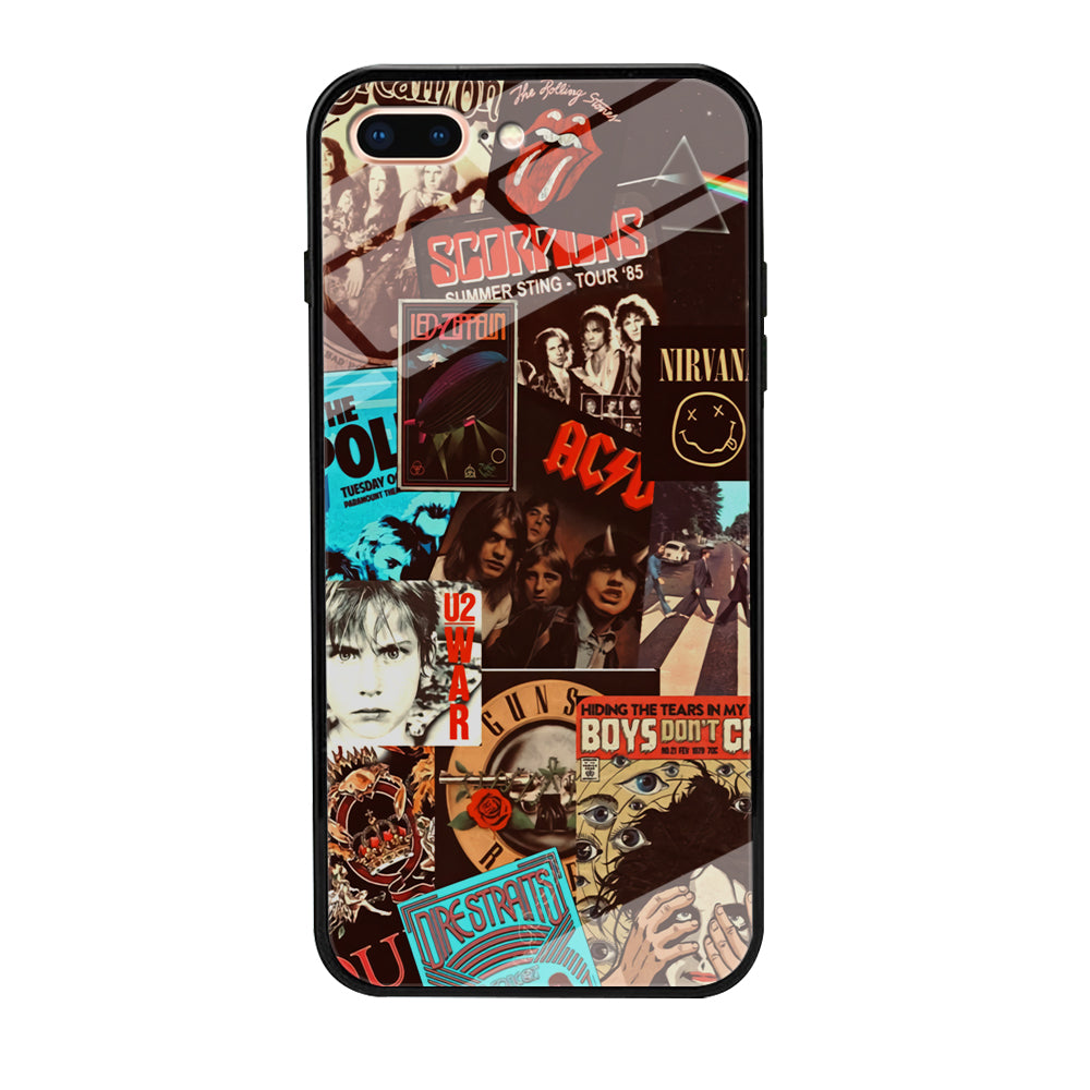 Old Poster of Rock's iPhone 7 Plus Case