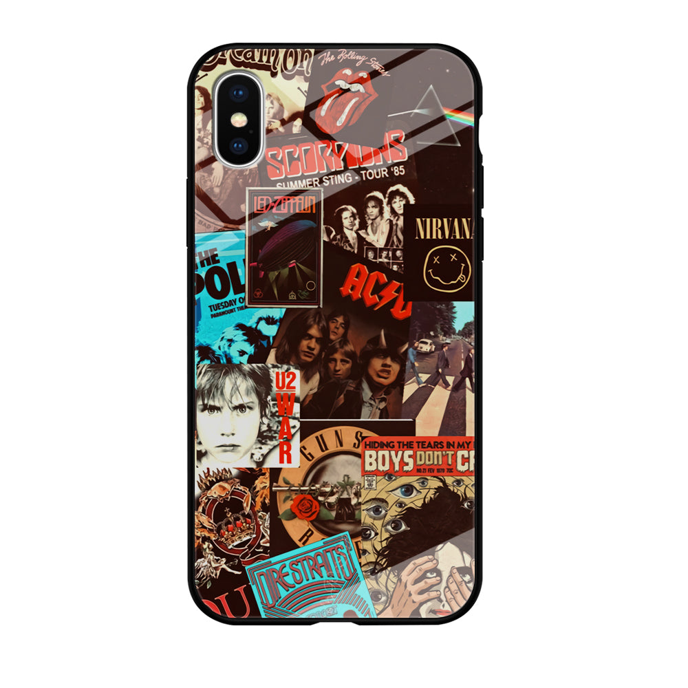 Old Poster of Rock's iPhone XS MAX Case