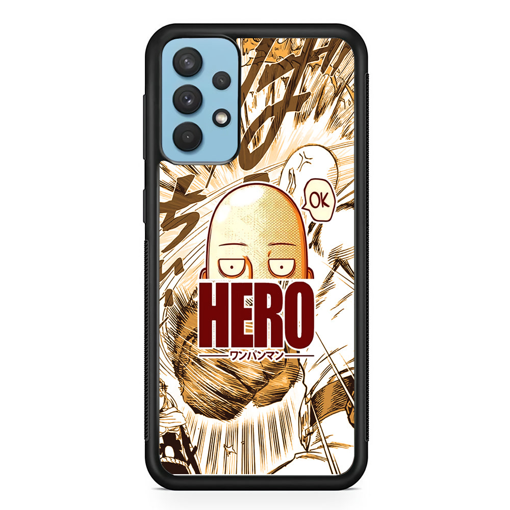 One Punch Man Hero no Saitama Samsung Galaxy A32 Case