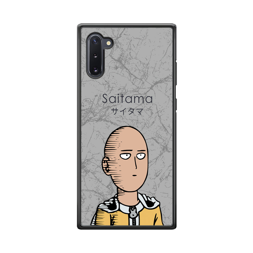 One Punch Man Mood of The Day Samsung Galaxy Note 10 Case