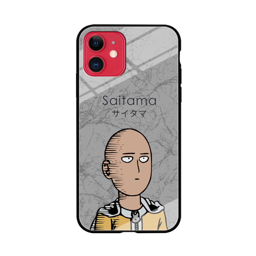 One Punch Man Mood of The Day iPhone 11 Case Tempered Glass Case