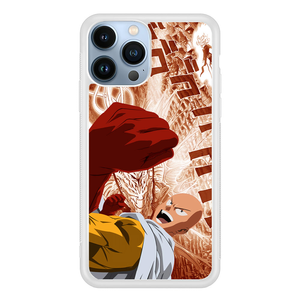 One Punch Man Spirit Shout iPhone 13 Pro Case