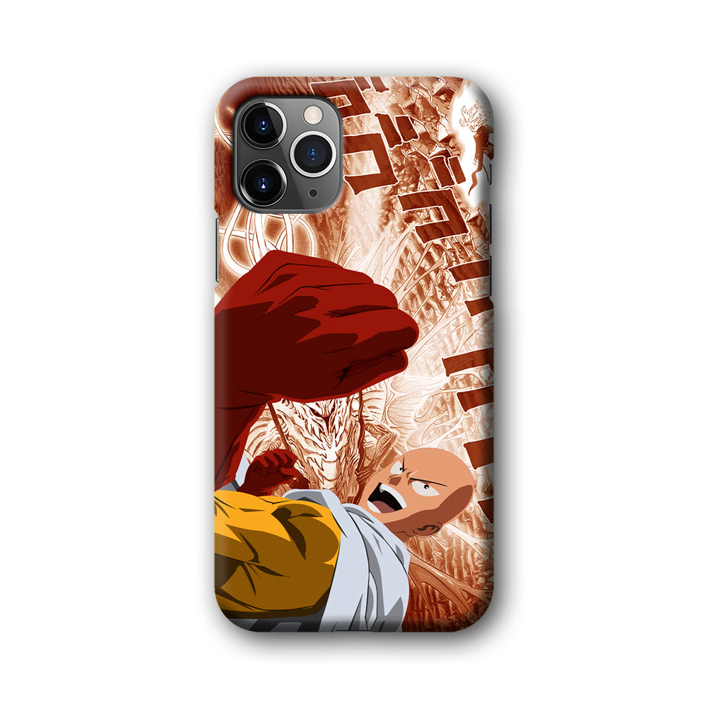 One Punch Man Spirit Shout iPhone 11 Pro Max Case