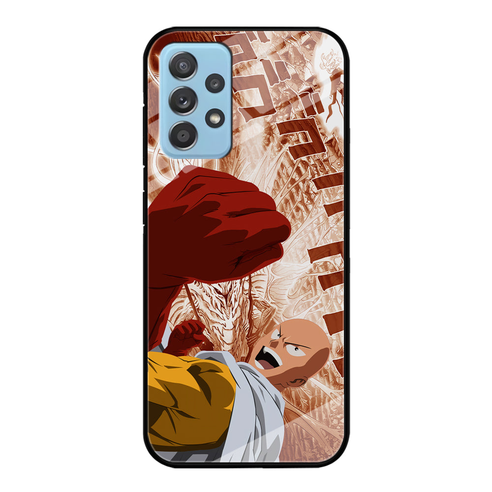 One Punch Man Spirit Shout Samsung Galaxy A52 Case