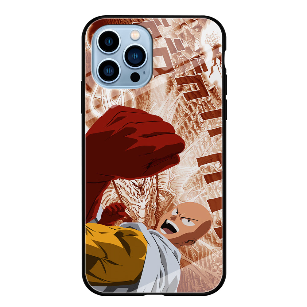 One Punch Man Spirit Shout iPhone 13 Pro Max Case