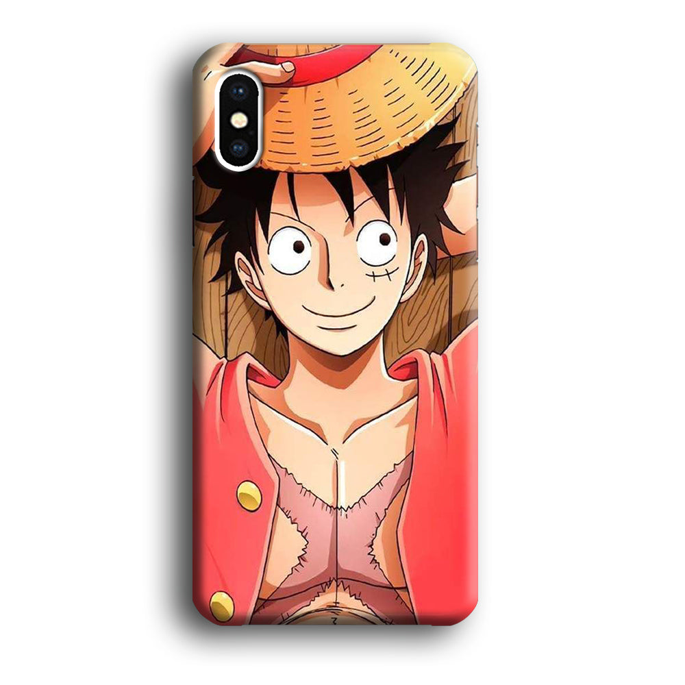 One Piece Captain Luffy iPhone XS Case