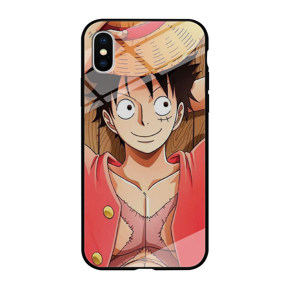 One Piece Captain Luffy iPhone XS Case