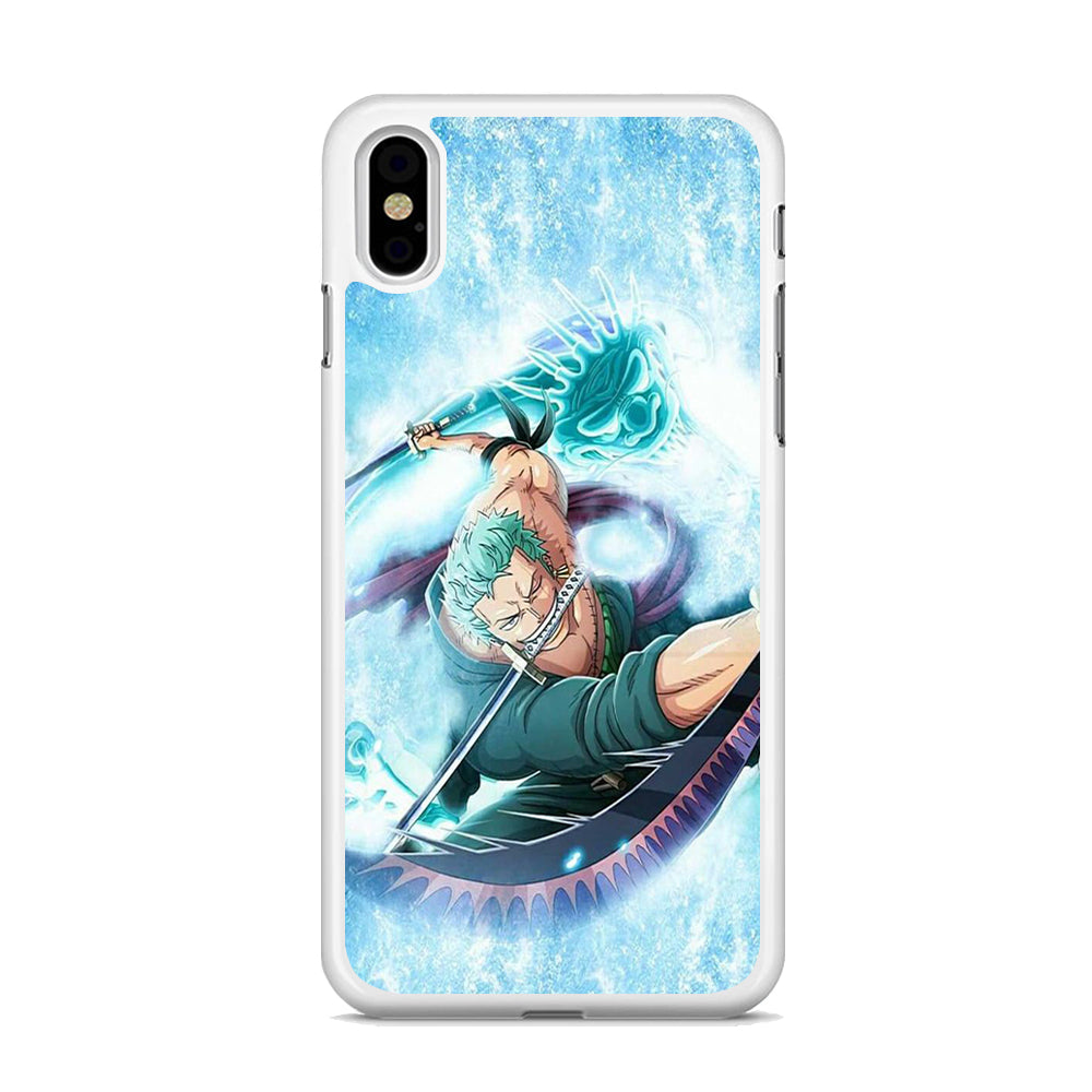 One Piece Zoro Battle Style iPhone XS Case