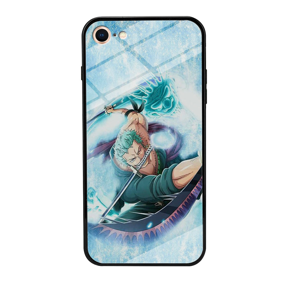 One Piece Zoro Battle Style iPhone 8 Case