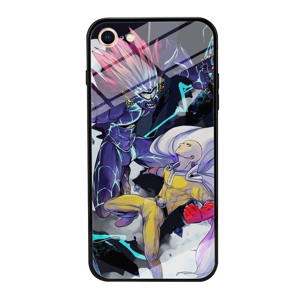 One Punch Man Boros Fight iPhone 8 Case