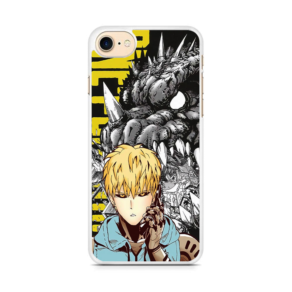 One Punch Man Genos Call Scene iPhone 8 Case