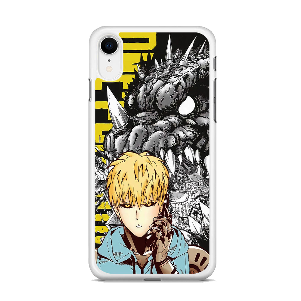 One Punch Man Genos Call Scene iPhone XR Case