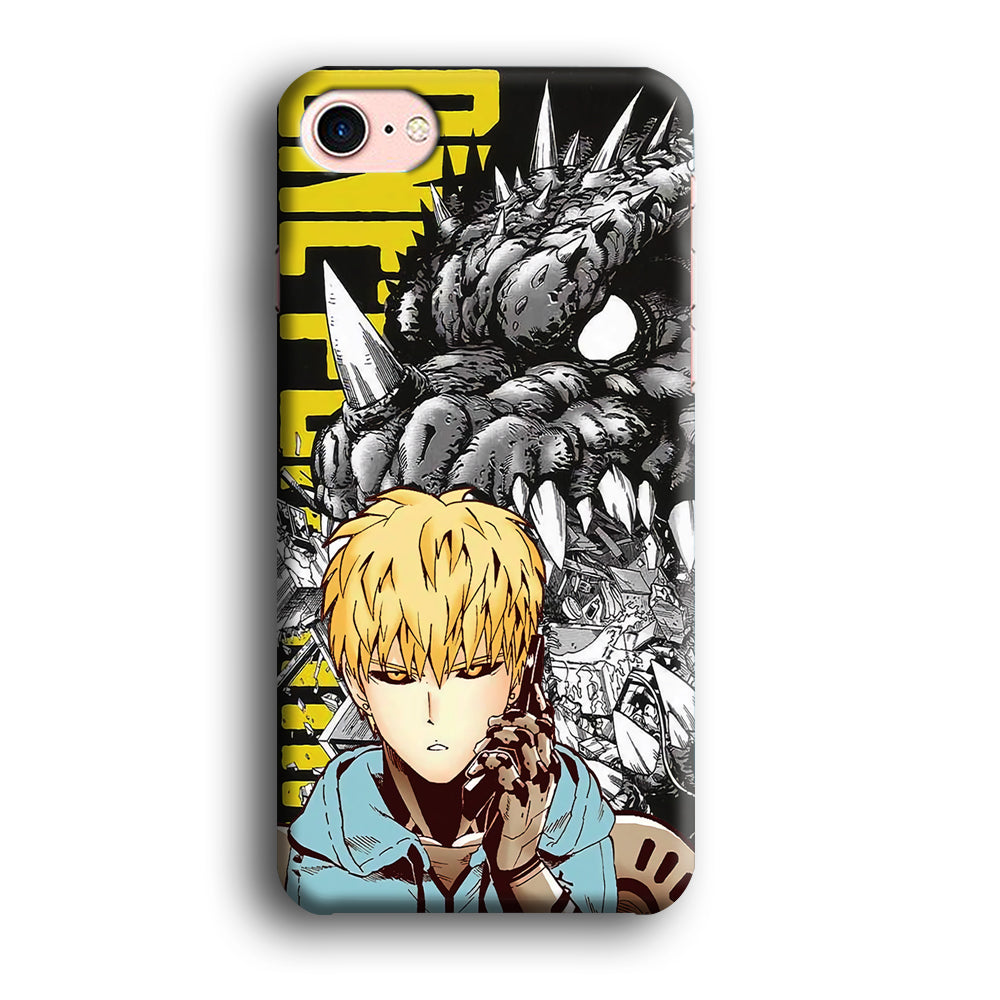 One Punch Man Genos Call Scene iPhone 8 Case
