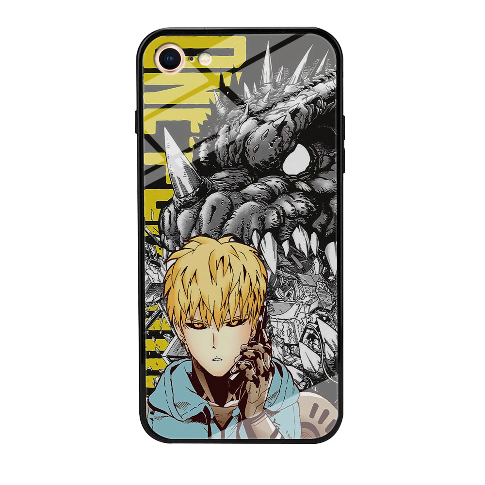 One Punch Man Genos Call Scene iPhone 8 Case