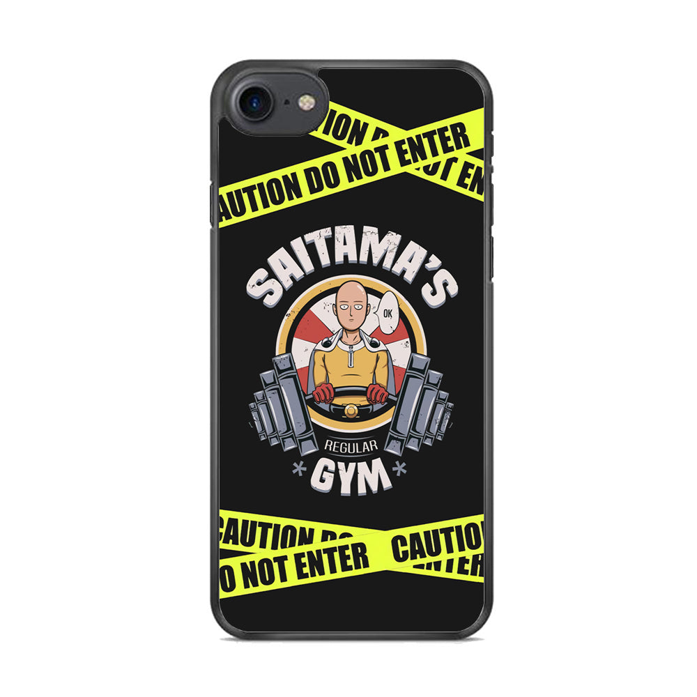 One Punch Man Saitama Gym iPhone 8 Case