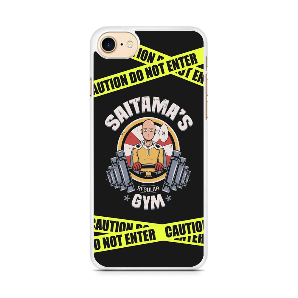 One Punch Man Saitama Gym iPhone 8 Case