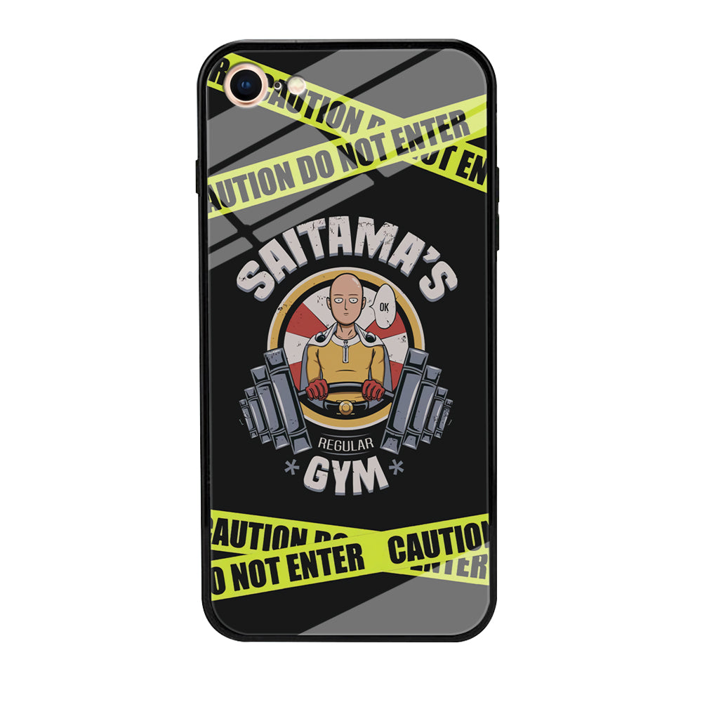 One Punch Man Saitama Gym iPhone 8 Case