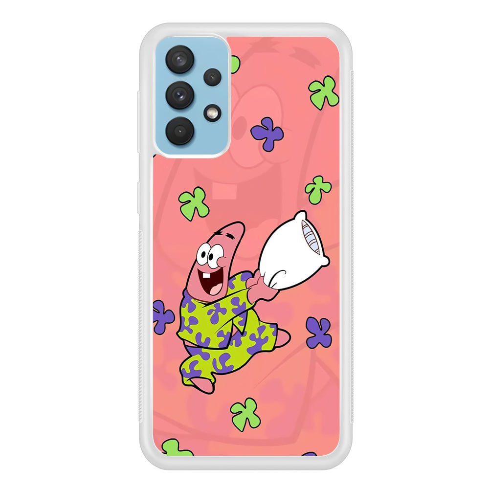 Patrick Star Sleeping Time Samsung Galaxy A32 Case