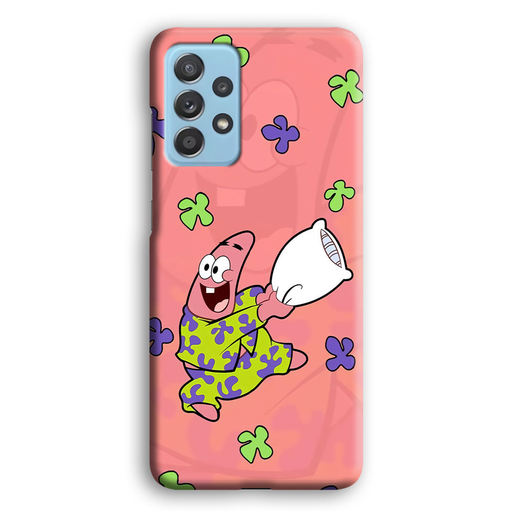 Patrick Star Sleeping Time Samsung Galaxy A52 Case