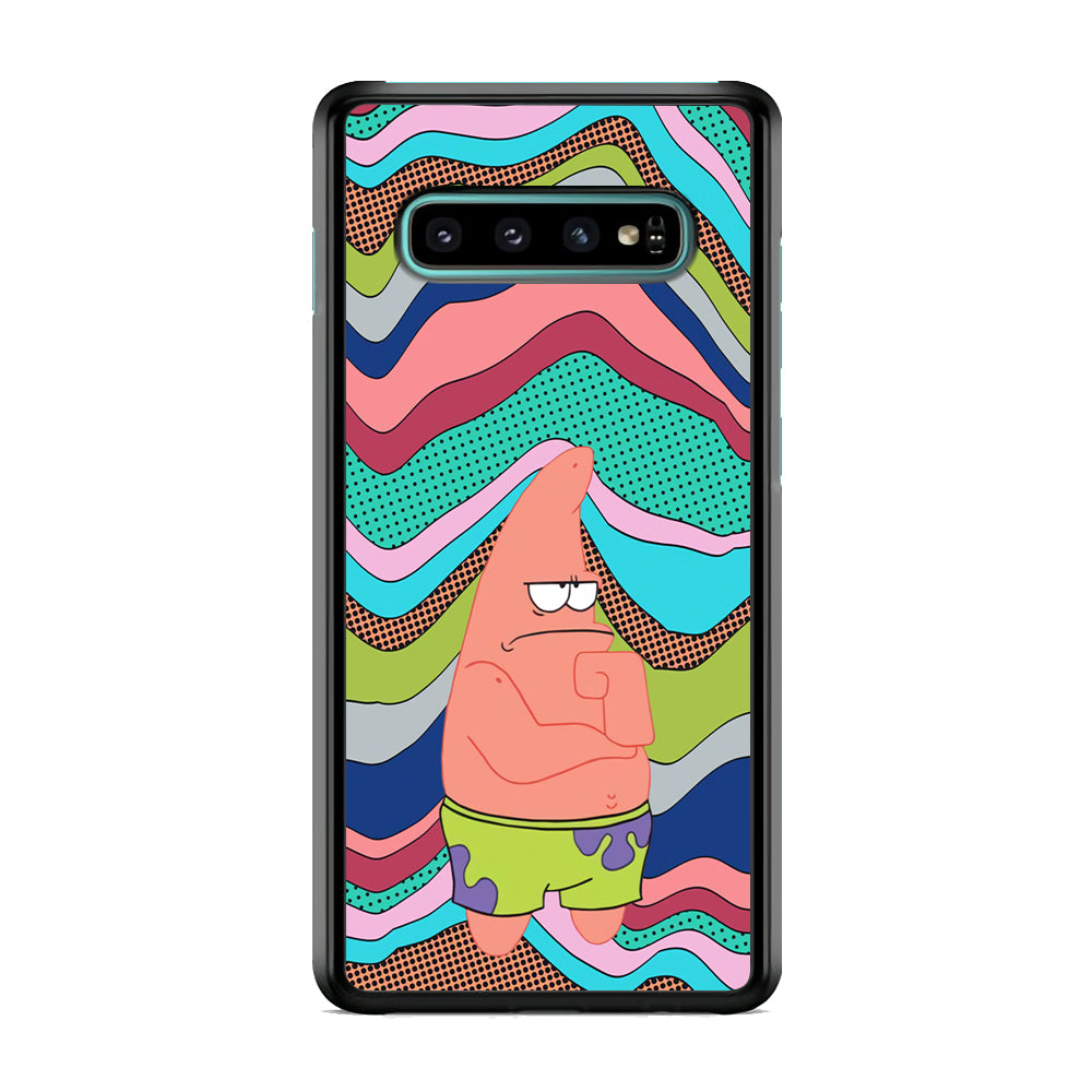 Patrick Still Bad Mood Samsung Galaxy S10 Case