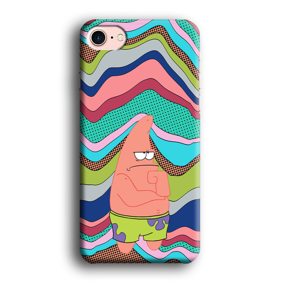 Patrick Still Bad Mood iPhone 8 Case