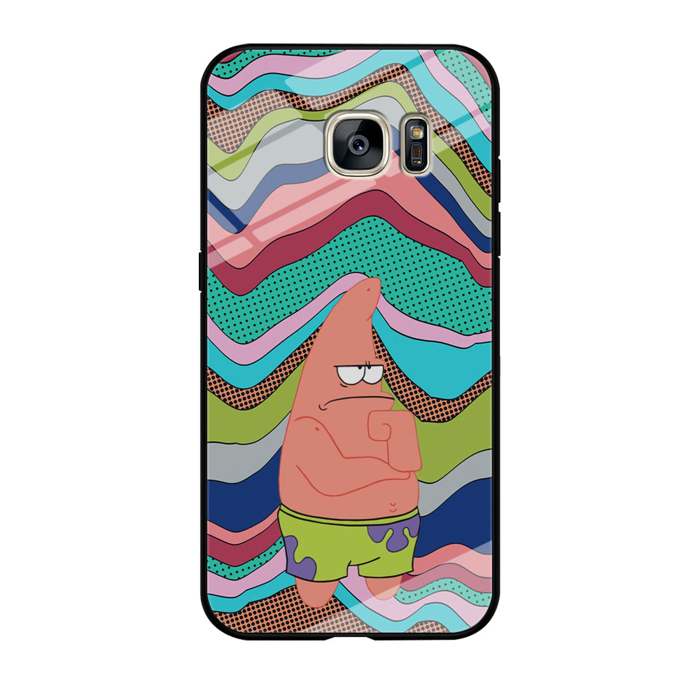 Patrick Still Bad Mood Samsung Galaxy S7 Edge Case
