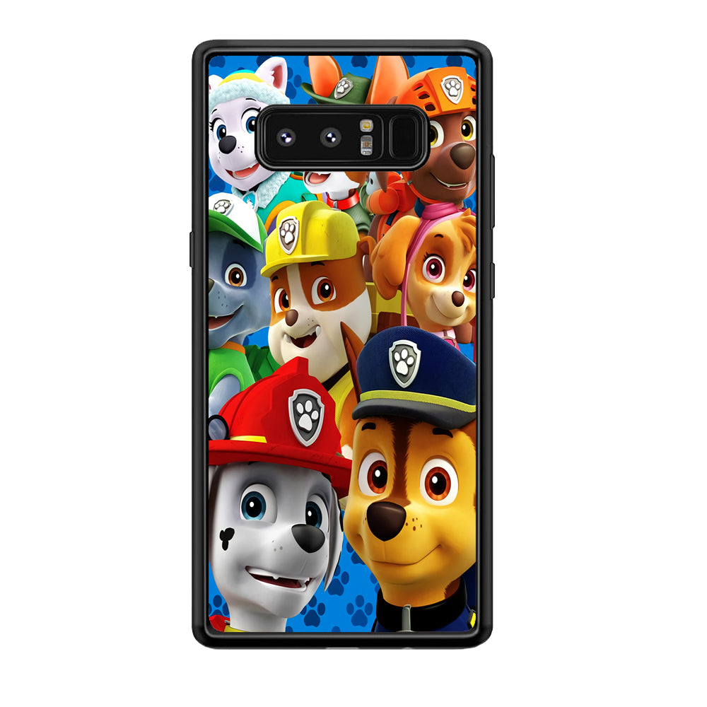 Paw Patrol Job of Team Samsung Galaxy Note 8 Case