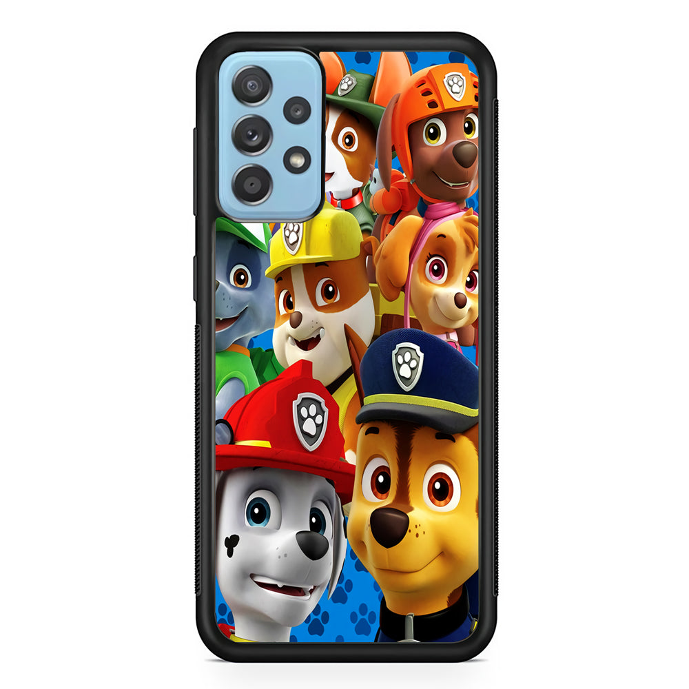 Paw Patrol Job of Team Samsung Galaxy A52 Case