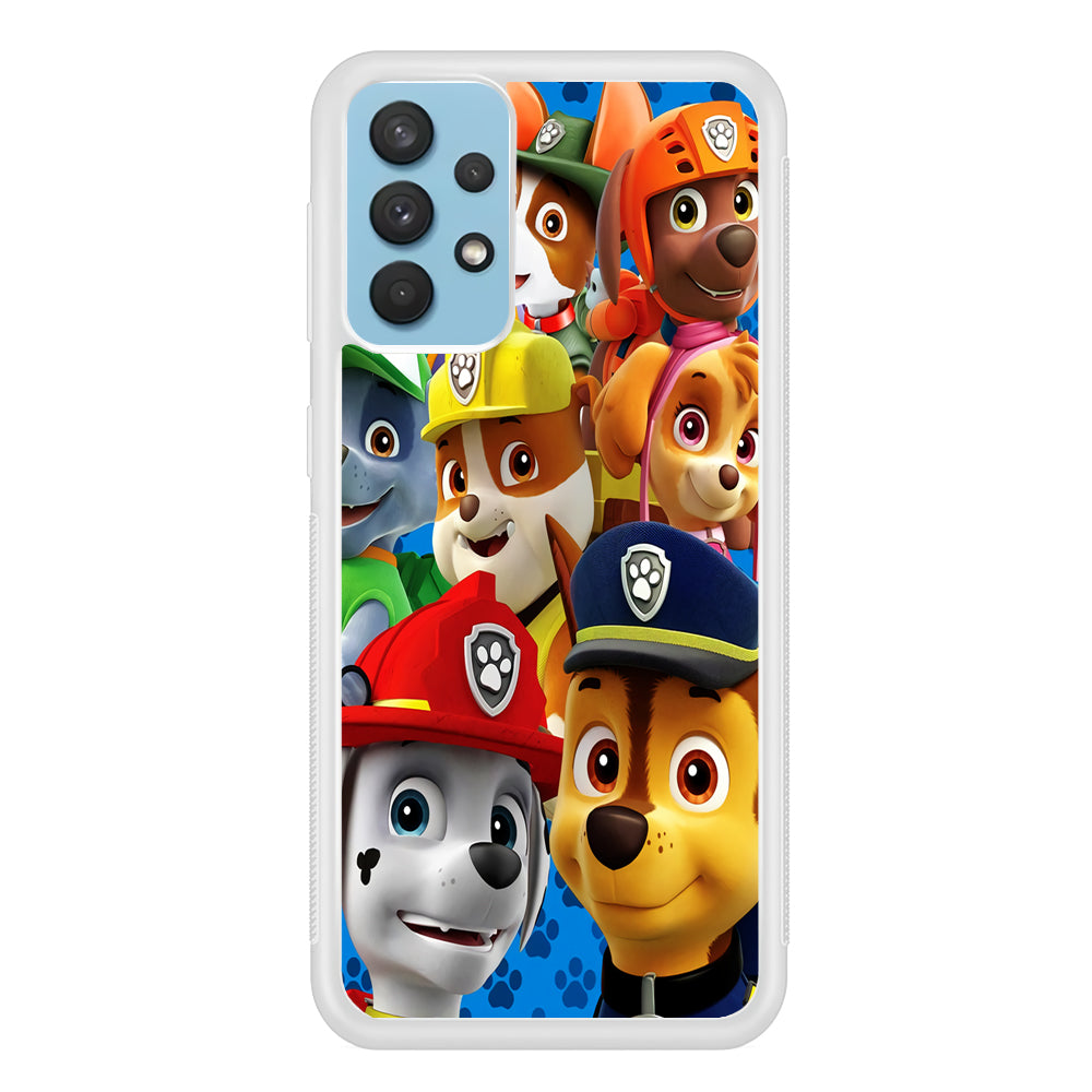 Paw Patrol Job of Team Samsung Galaxy A32 Case
