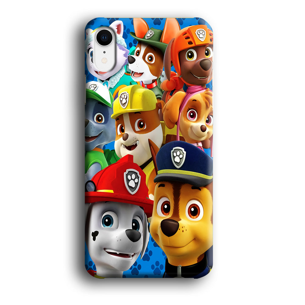Paw Patrol Job of Team iPhone XR Case
