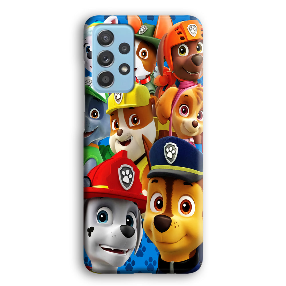 Paw Patrol Job of Team Samsung Galaxy A52 Case