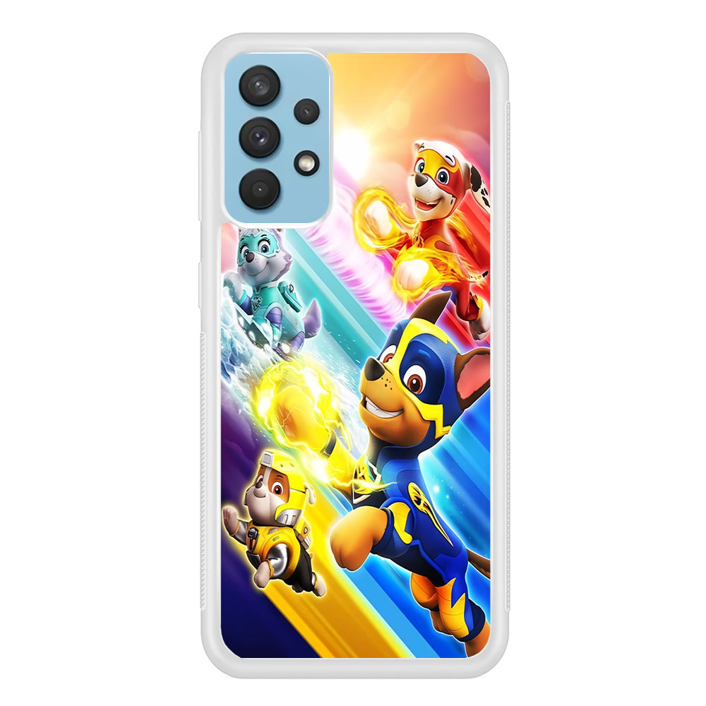 Paw Patrol Mighty Pups Samsung Galaxy A32 Case