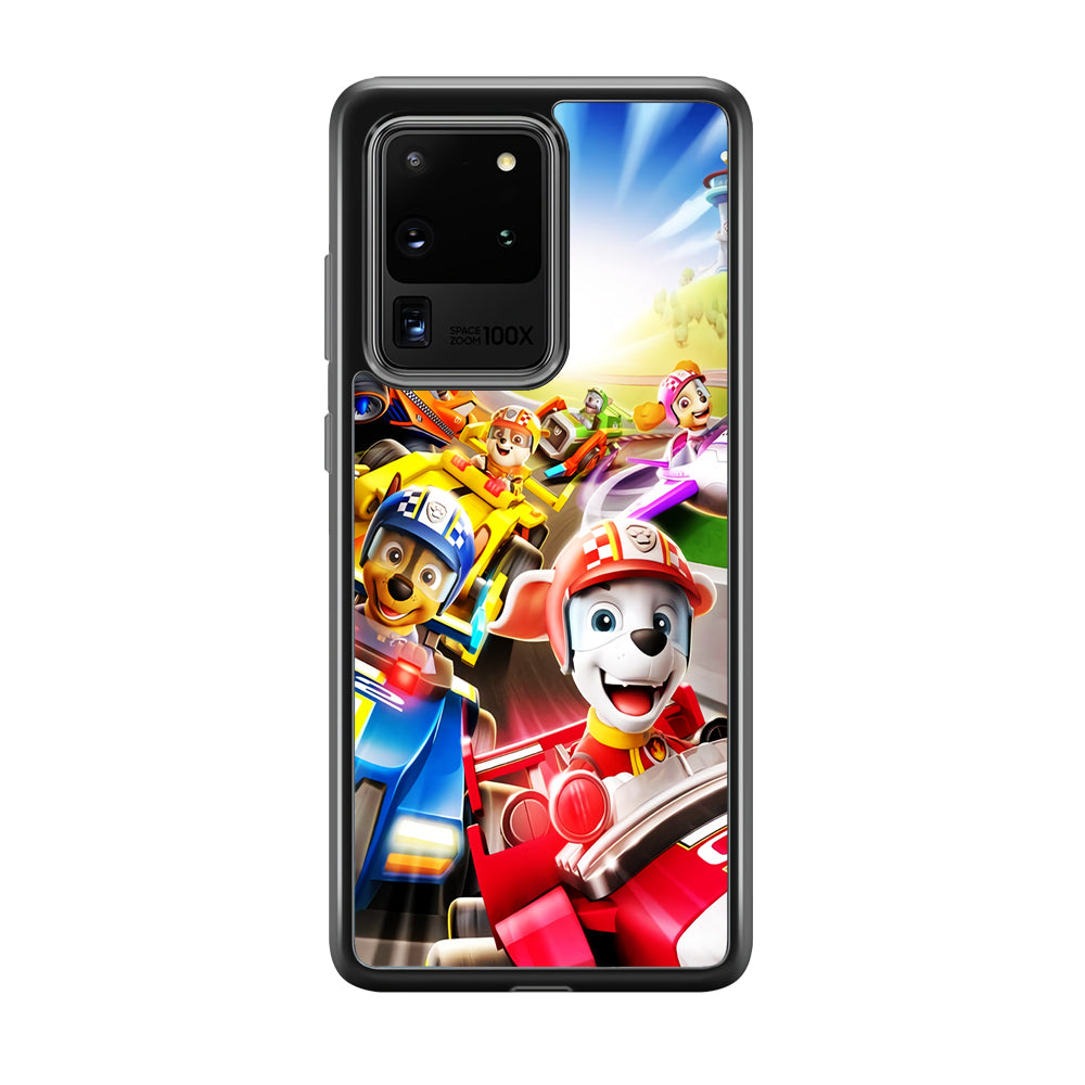 Paw Patrol Race Samsung Galaxy S20 Ultra Case