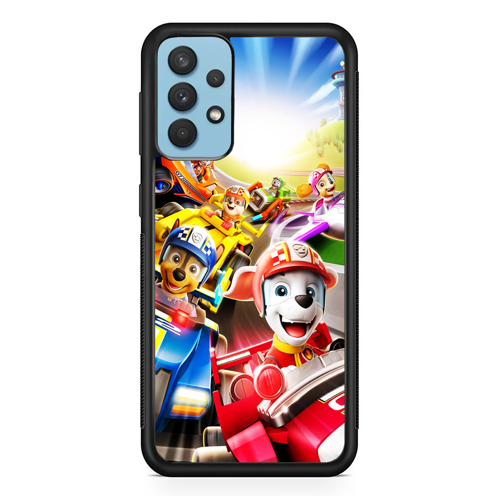 Paw Patrol Race Samsung Galaxy A32 Case