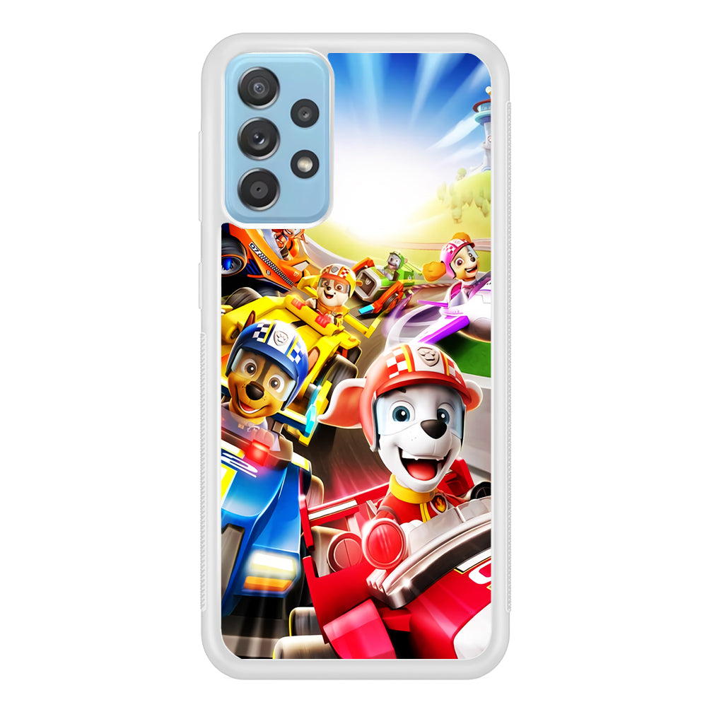 Paw Patrol Race Samsung Galaxy A52 Case