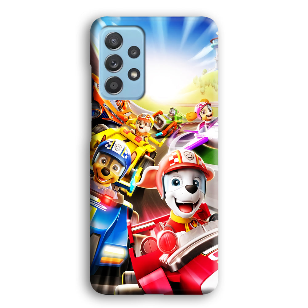 Paw Patrol Race Samsung Galaxy A52 Case