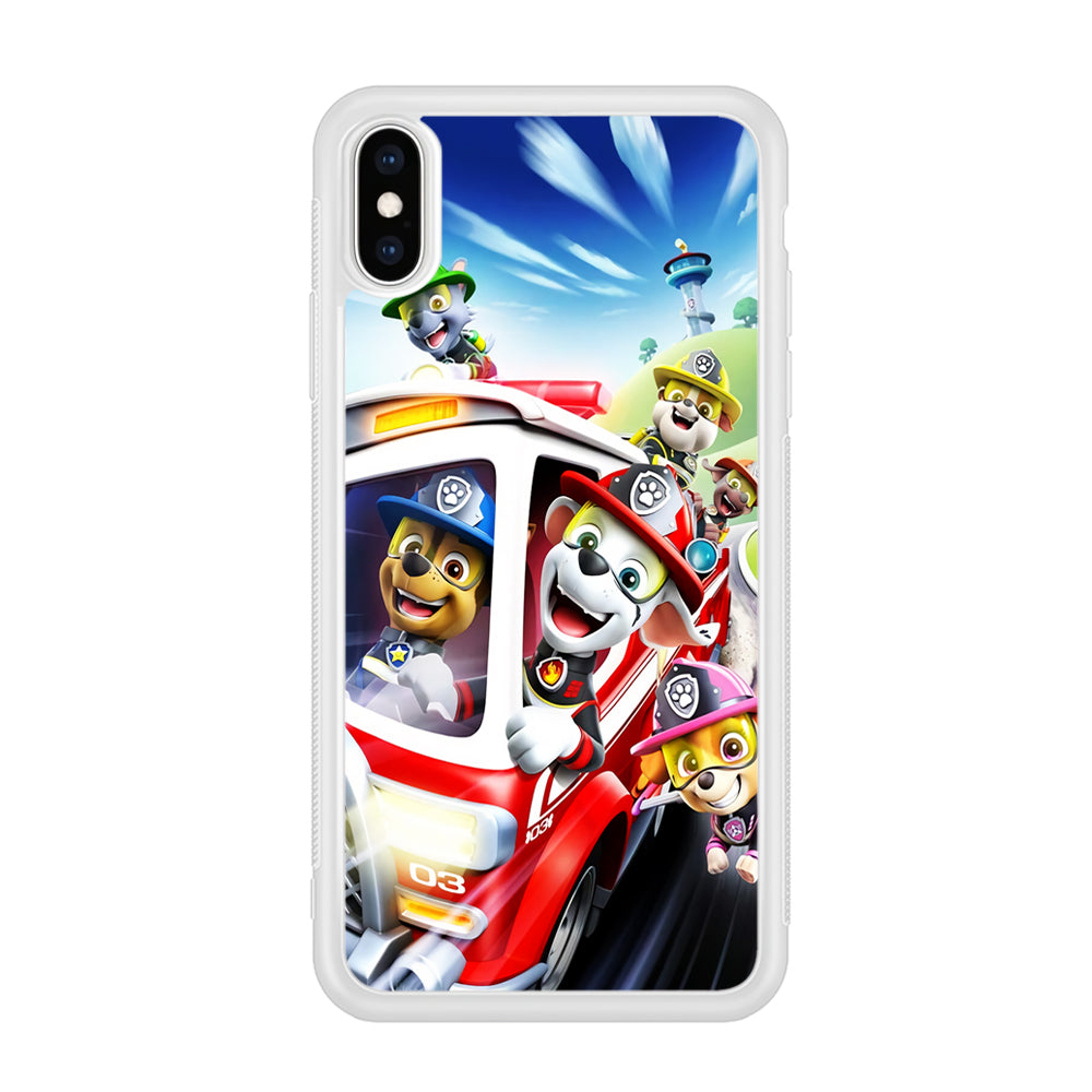 Paw Patrol Rescue Mode iPhone X Case