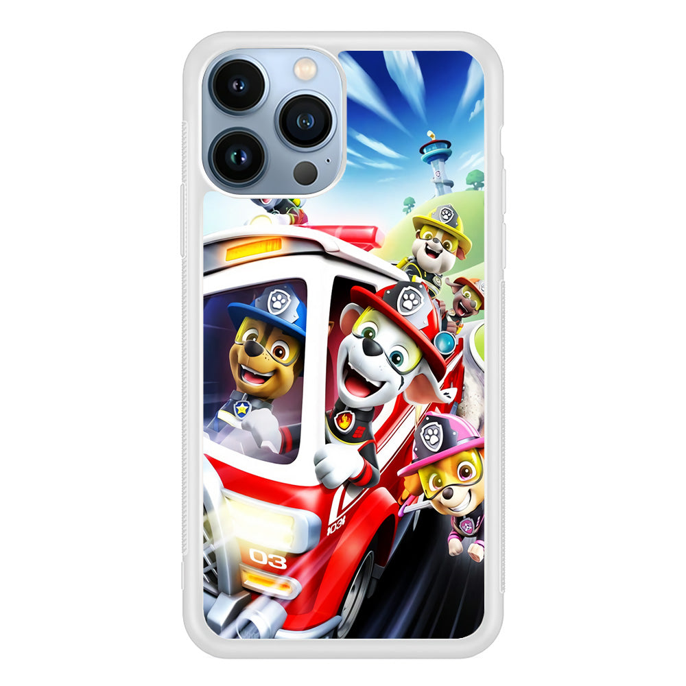 Paw Patrol Rescue Mode iPhone 13 Pro Max Case