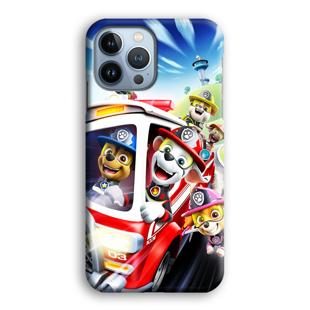 Paw Patrol Rescue Mode iPhone 13 Pro Max Case