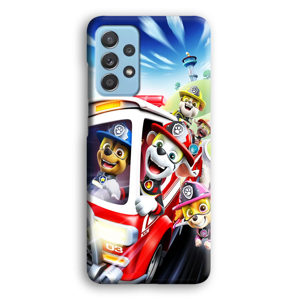 Paw Patrol Rescue Mode Samsung Galaxy A52 Case