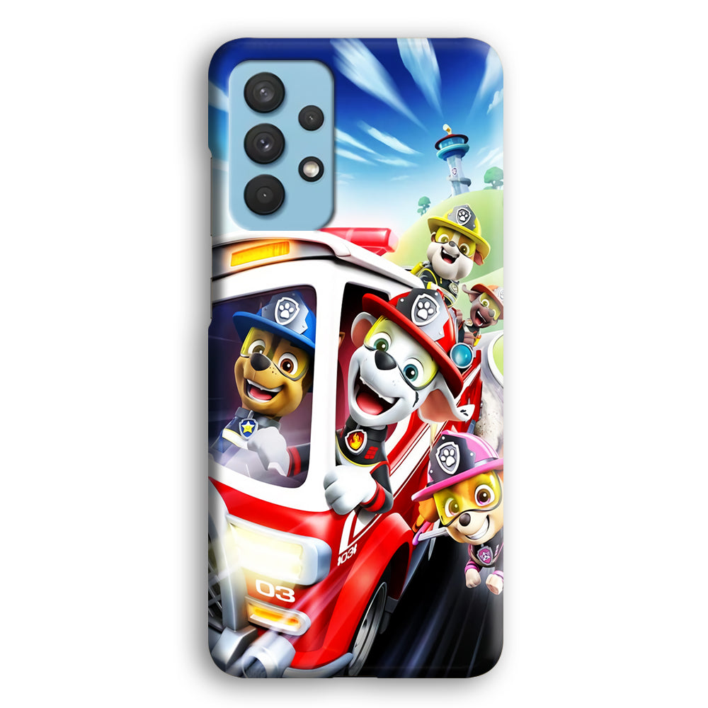 Paw Patrol Rescue Mode Samsung Galaxy A32 Case